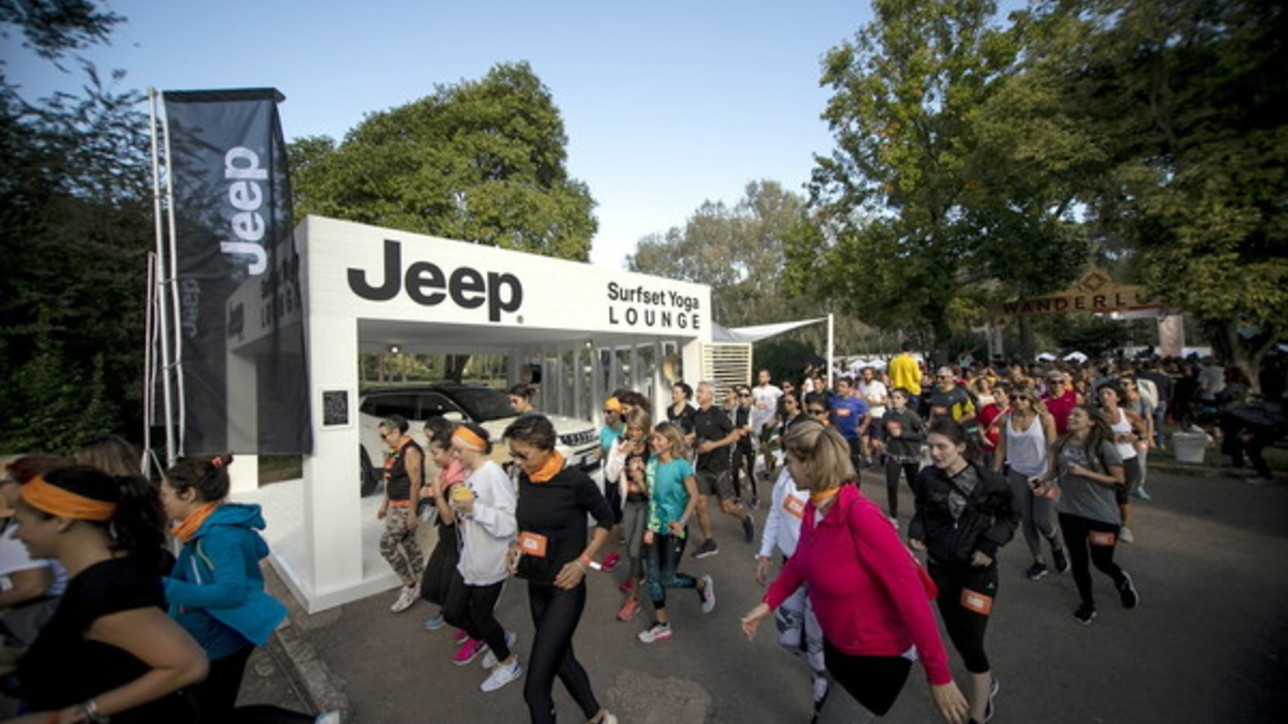 Il benessere è Jeep a Roma il gran finale di Wanderlust