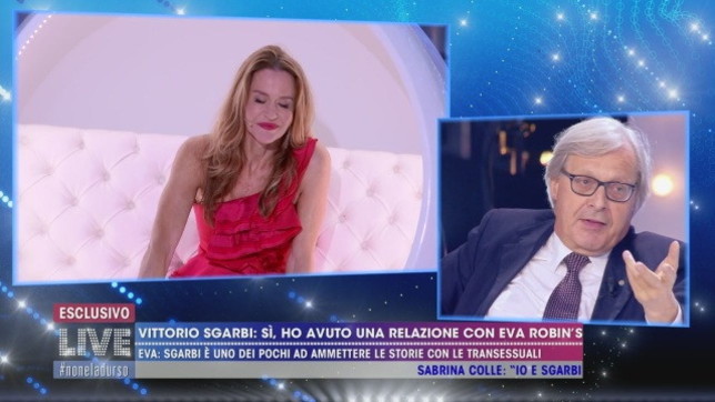 sgarbi eva robin's live non è la d'urso