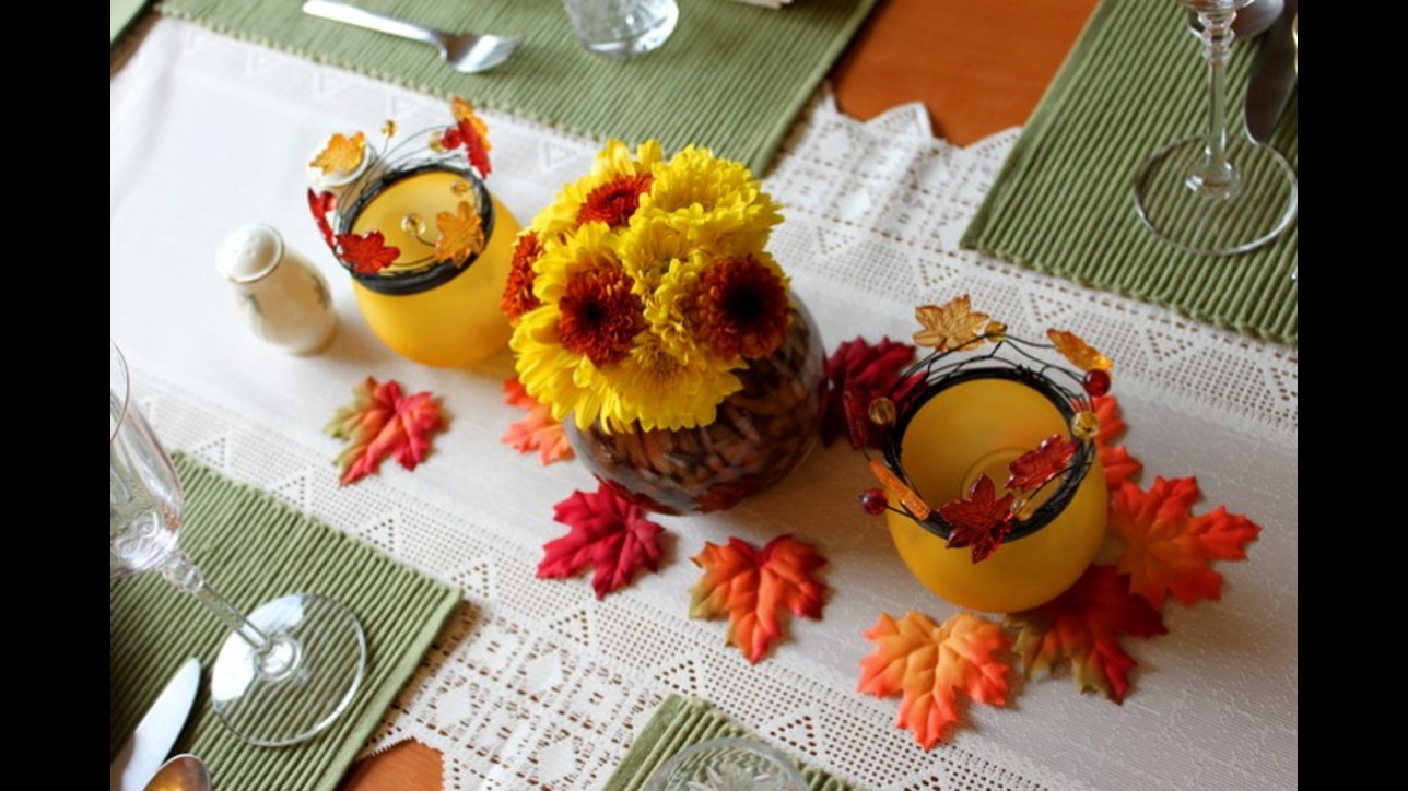 Casa: idee scenografiche per portare l'autunno in tavola - Foto Tgcom24