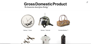 Banksy apre un negozio online: vende "arte, oggetti per la casa e delusioni"