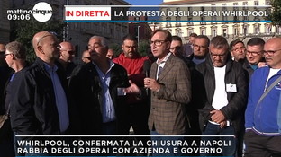 Napoli, lavoratori Whirlpool&nbsp;in protesta: &ldquo;Aspettiamo una mossa del governo, non ci rassegniamo&rdquo;