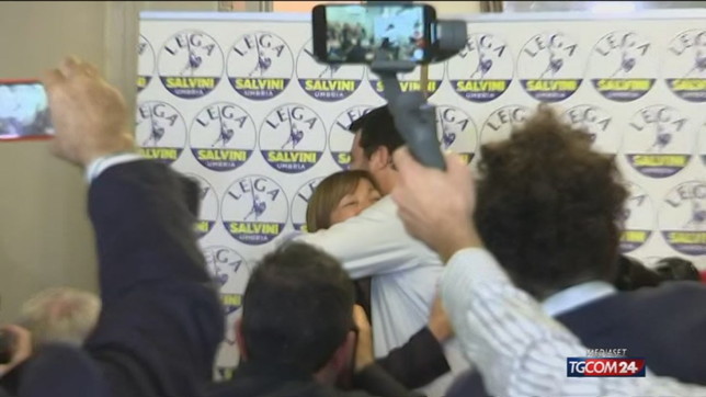 Elezioni Umbria, Salvini-Tesei: "Dopo 50 anni finalmente un cambio di rotta"