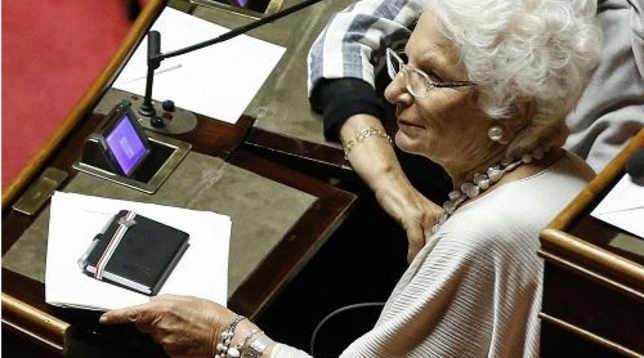 liliana segre, fiducia, governo, conte 2