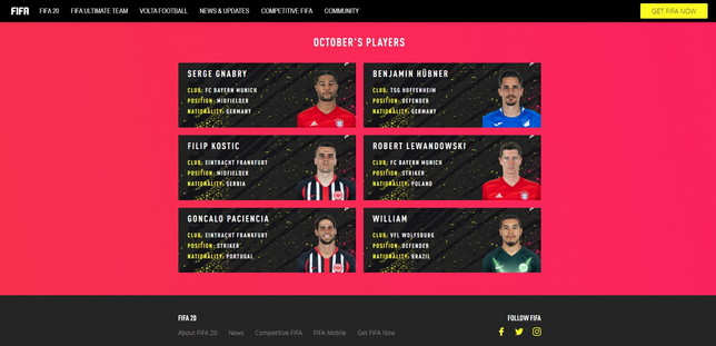 FIFA 20 Ultimate Team