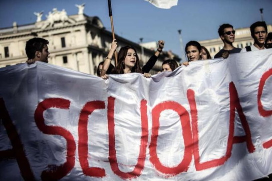 manifestazione studenti buona scuola