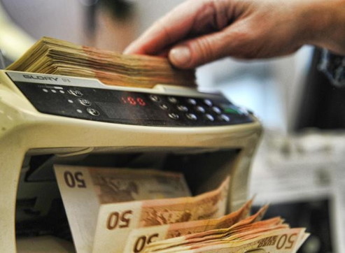 Euro soldi contanti cassa