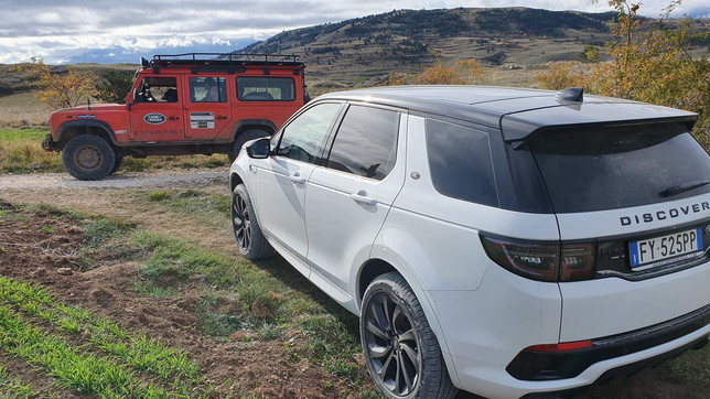 Nuova Discovery Sport, l'abbiamo provata lì, dove osano i camosci...