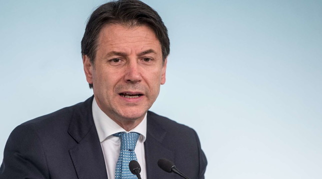 giuseppe conte generica conferenza stampa
