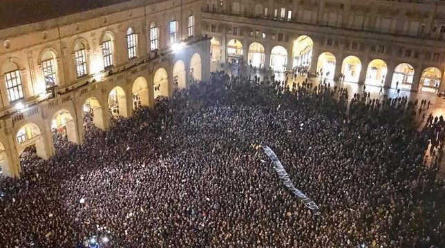 anti-leghisti a bologna