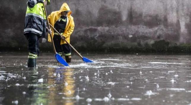 roma maltempo pioggia allagamenti