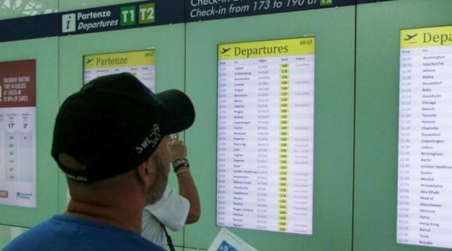 sciopero,fiumicino,aeroporto,code,aerei,aereo