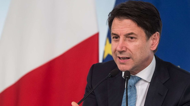 giuseppe conte generica conferenza stampa