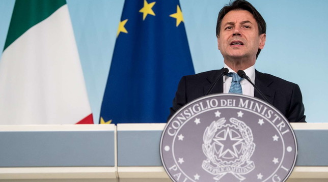 giuseppe conte generica conferenza stampa