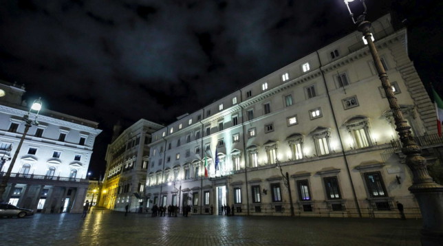 palazzo chigi notte premier
