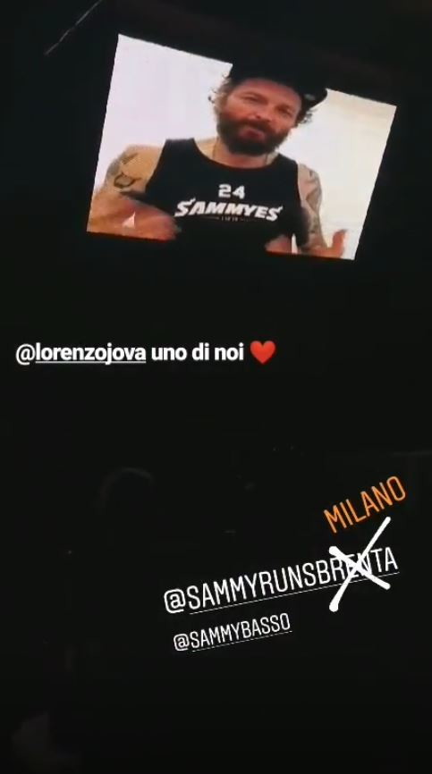 sammy basso jovanotti