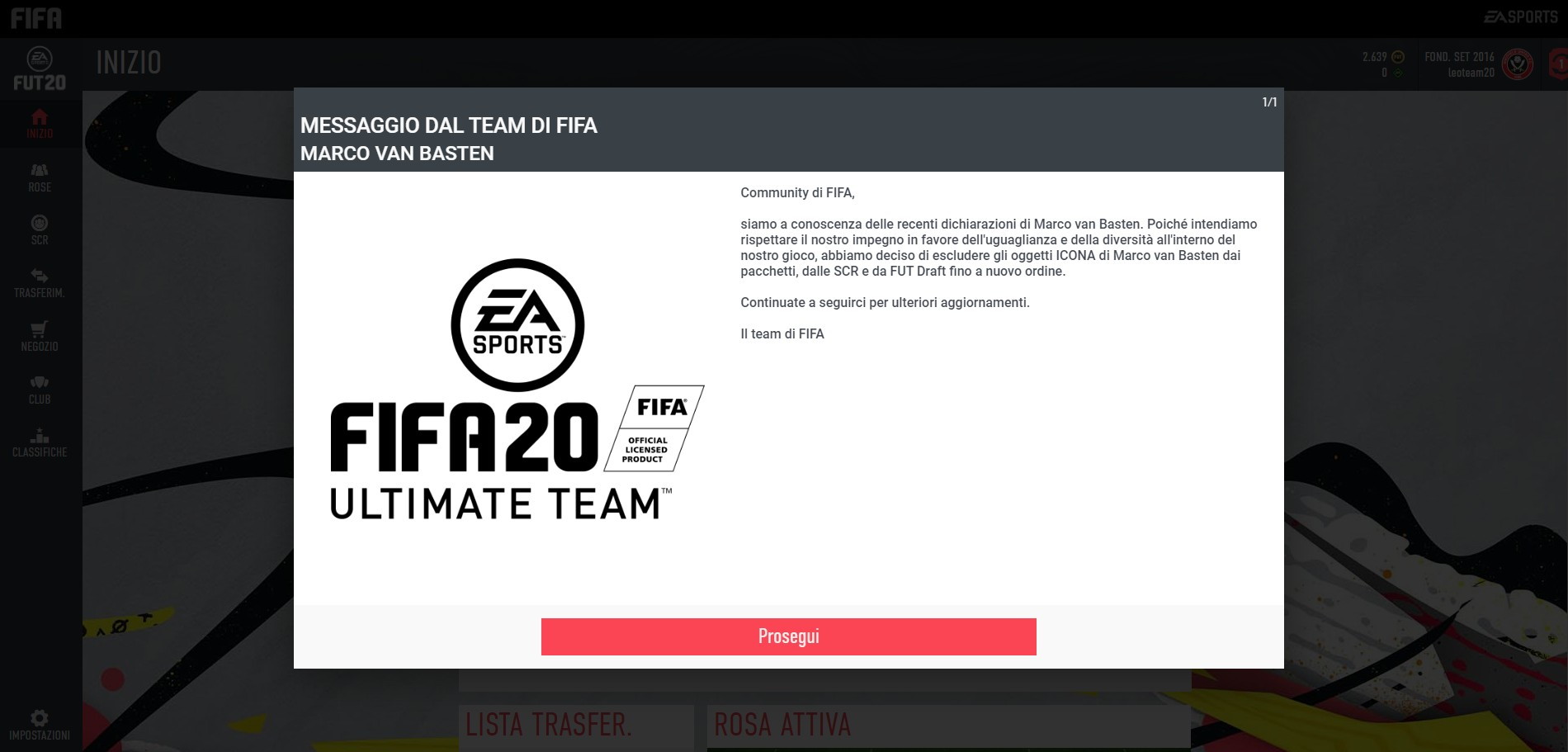 FIFA 20 - FUT - Mondo FUT - FIFA Ultimate Team