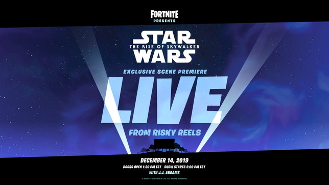 Fortnite - Star Wars Episodio 9 - L'Ascesa di Skywalker