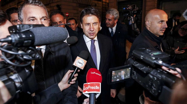 roma giuseppe conte cena governo ministri