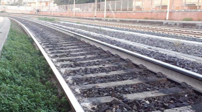 Rapallo, treno merci, binari, incidente