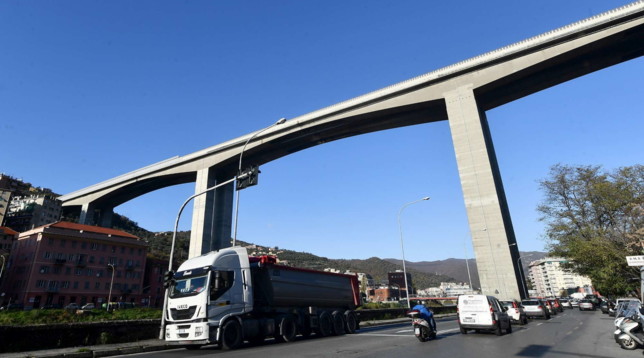 viadotto Genova A12 Bisagno