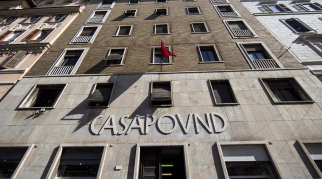 casapound, sede