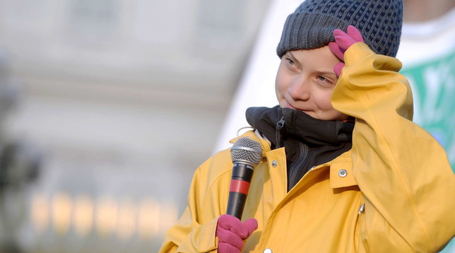 Greta Thunberg torino