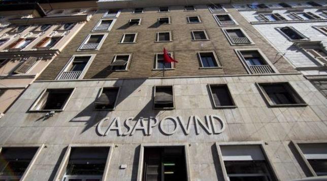 casapound, sede