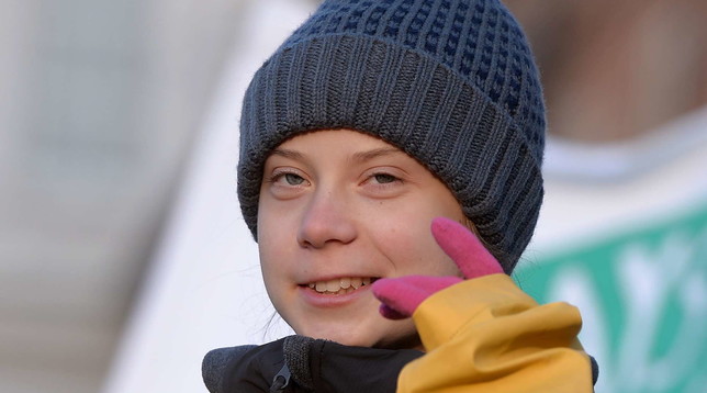 Greta Thunberg torino