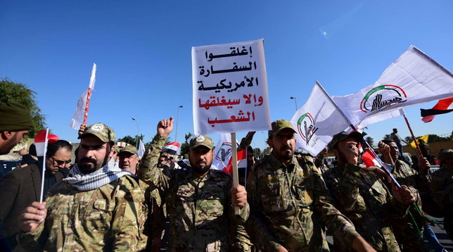 Iraq Baghdad ambasciata Usa attacco assalto