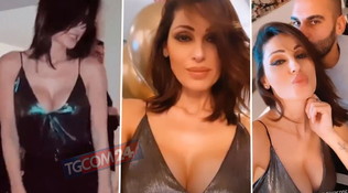 Anna Tatangelo esplosiva per la sua festa di compleanno