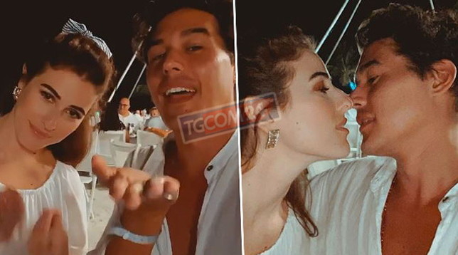 Diana Del Bufalo si consola alle Maldive con Cristiano Caccamo