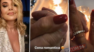 Cena romantica e anello, Barbara d'Urso ha trovato l'amore?