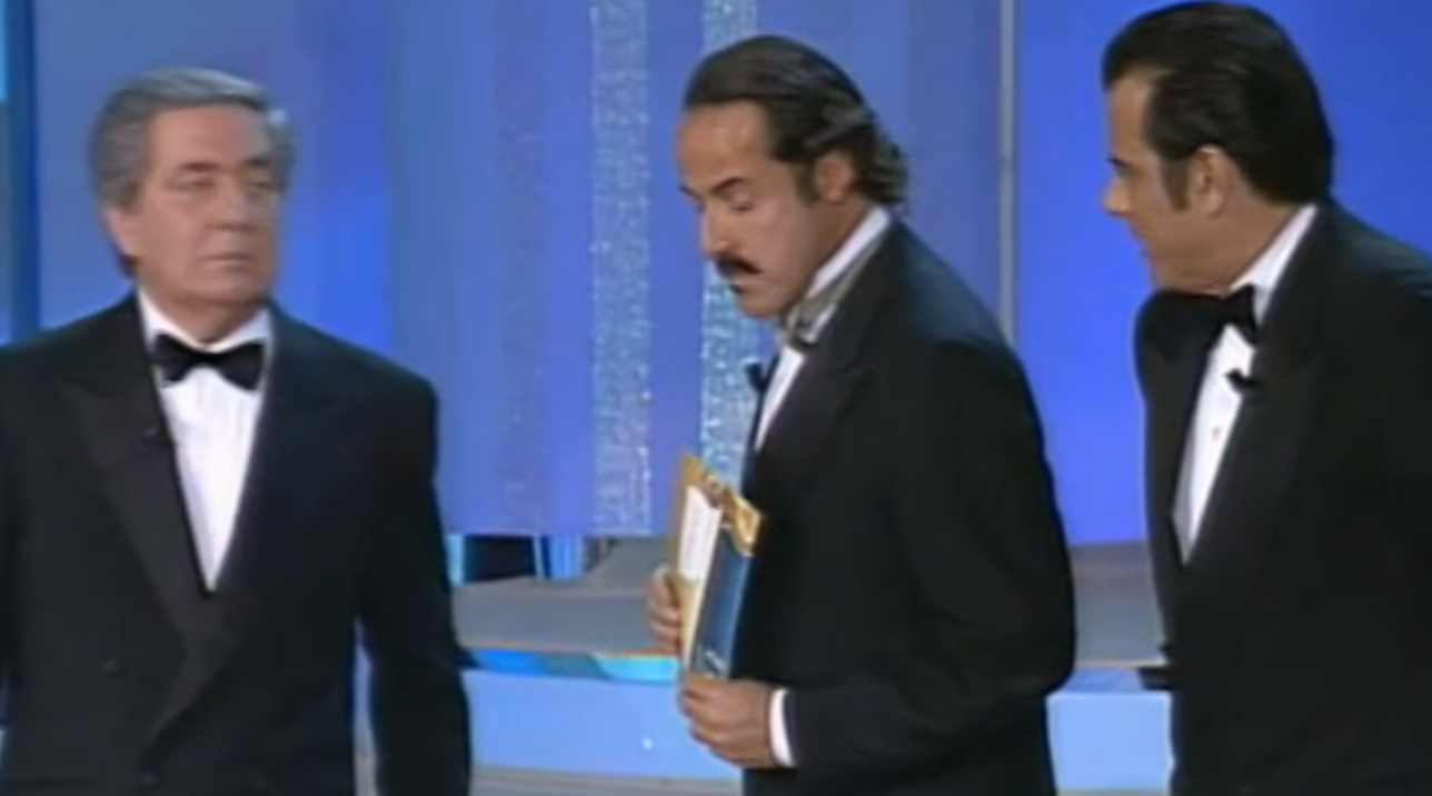 Massimo Lopez festeggia 68 anni rivediamolo ai Telegatti del 1996