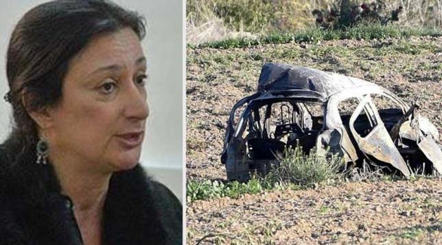 malta combo tgcom Daphne Caruana Galizia