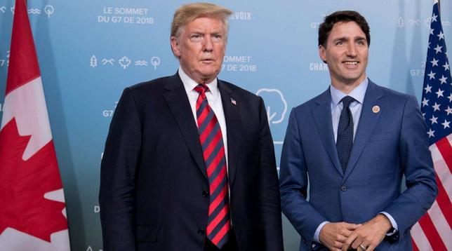 Donald Trump Justin Trudeau
