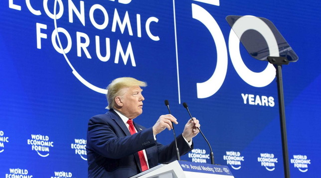 trump davos 2020