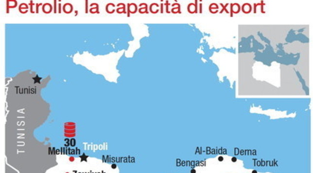 libia petrolio