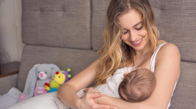 allattamento, donne, giovane donna, neonato