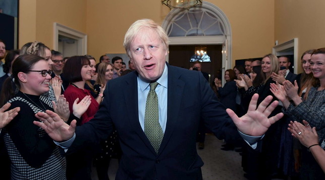 Boris Johnson downing street