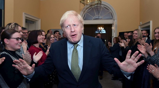 Boris Johnson downing street
