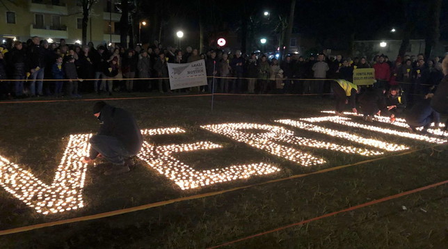 fiumicello fiaccolata giulio regeni