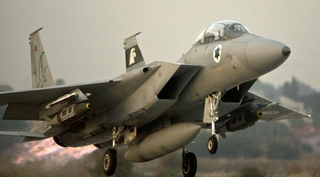 caccia israele jet aereo f-15 f15