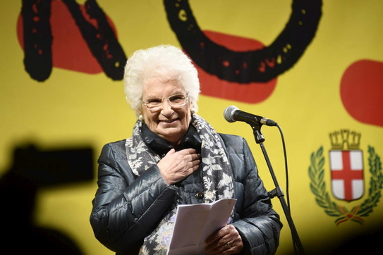 liliana segre manifestazione sindaci milano