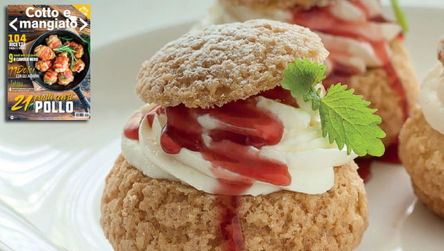 Bignè craquelin con chantilly