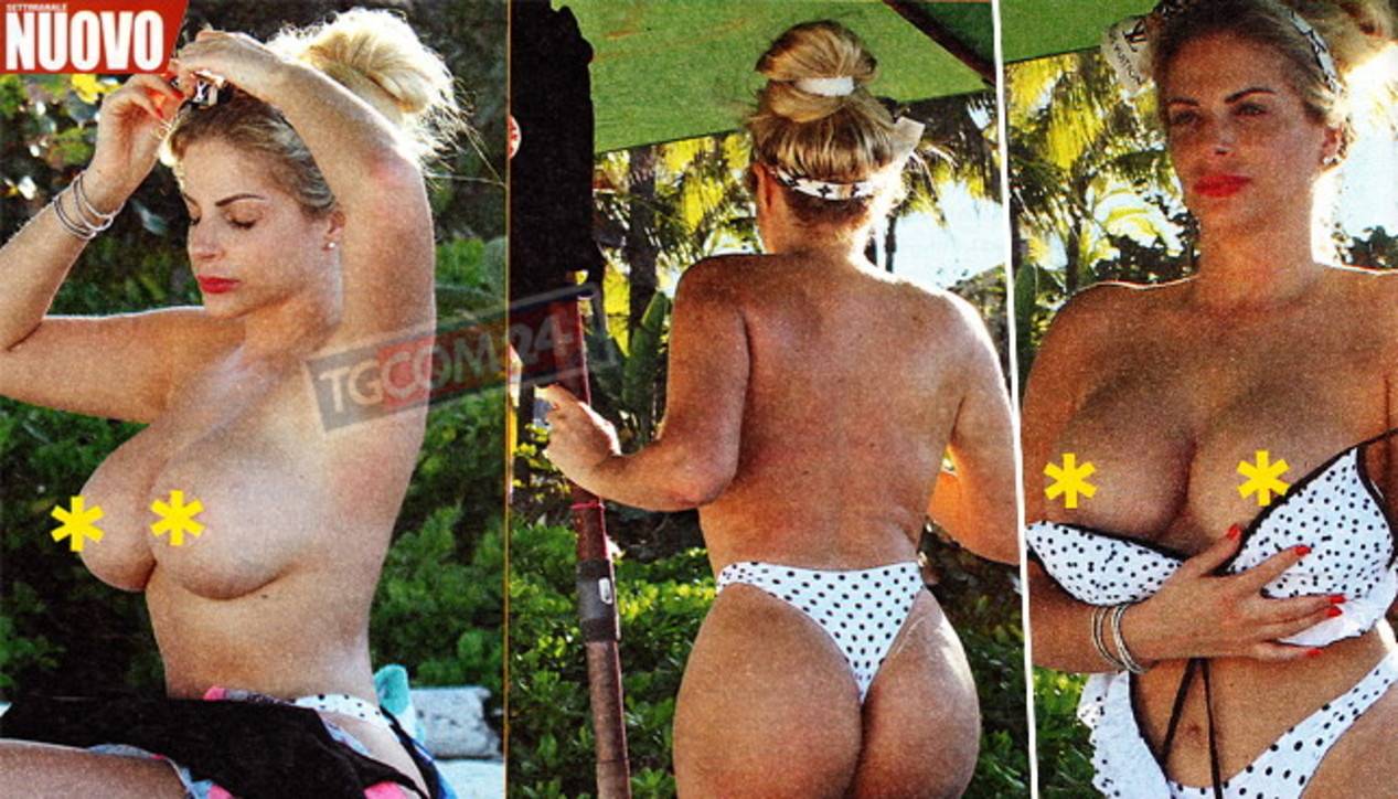 Alle Bahamas Francesca Cipriani regala un topless da far girare la testa -  Foto Tgcom24