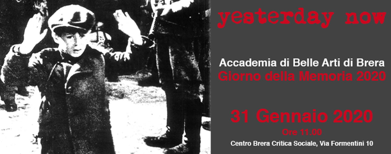 Giornata della Memoria 2020