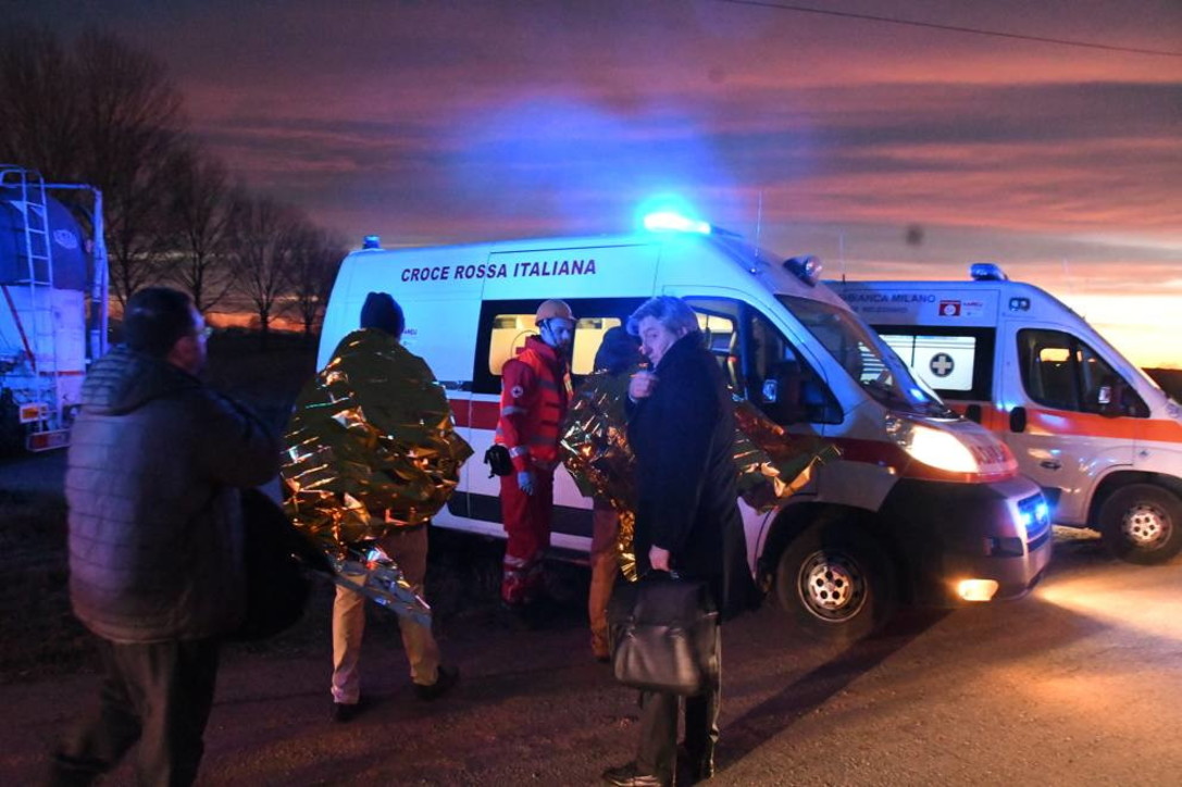 Deragliato il Frecciarossa 9595 a Lodi