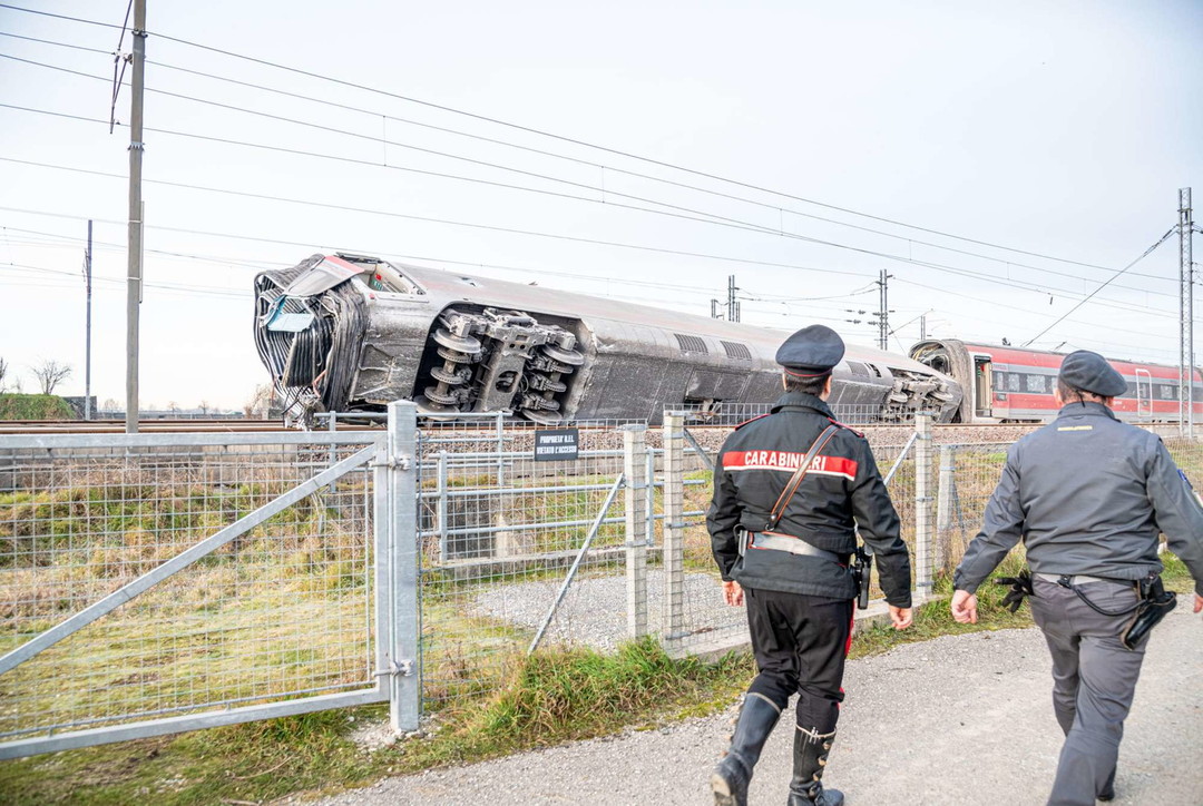 Frecciarossa deragliato nel Lodigiano: le indagini della polizia
