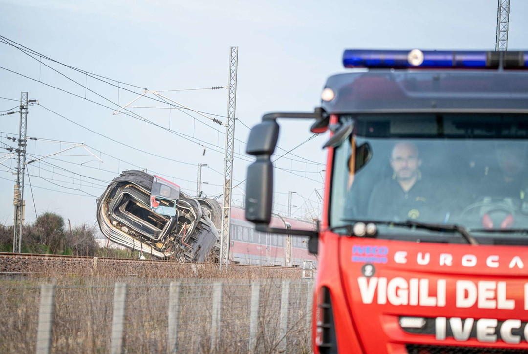 Frecciarossa deragliato nel Lodigiano: le indagini della polizia