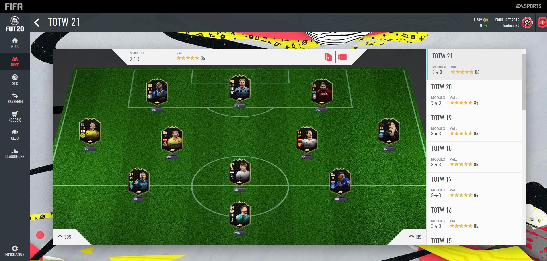 FIFA 20 Ultimate Team - Mondo FUT
